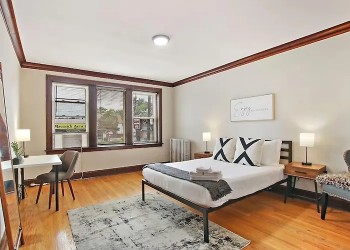 Апартаменты Warm & Inviting 2br - Fullerton 1b *