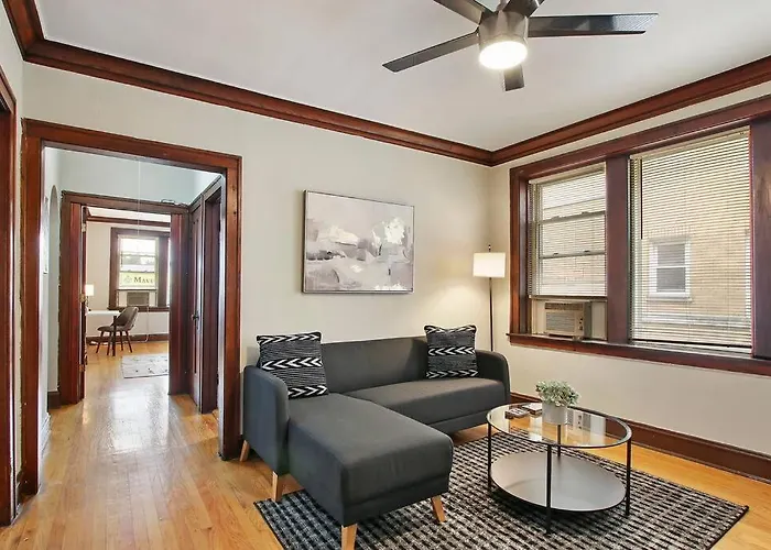 Апартаменты Warm & Inviting 2br - Fullerton 1b *